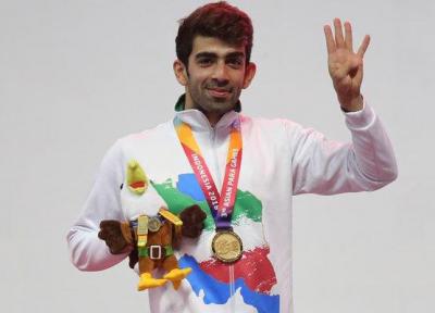شاهین ایزدیار چهارمین مدال طلایش را به گردن آویخت