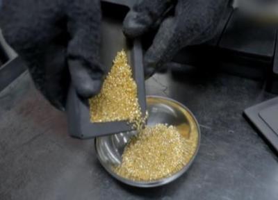نحوه ساخت شمش طلا در پالایشگاه طلا در آفریقا