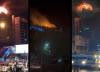 مهار آتش سوزی در طبقه 16 یک برج در چهارراه طالقانی کرج